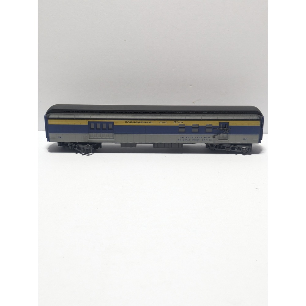 AHM Vintage HO Scale 1920 Baggage R.P.O. Car Chesapeake and Ohio C&O 6206-C